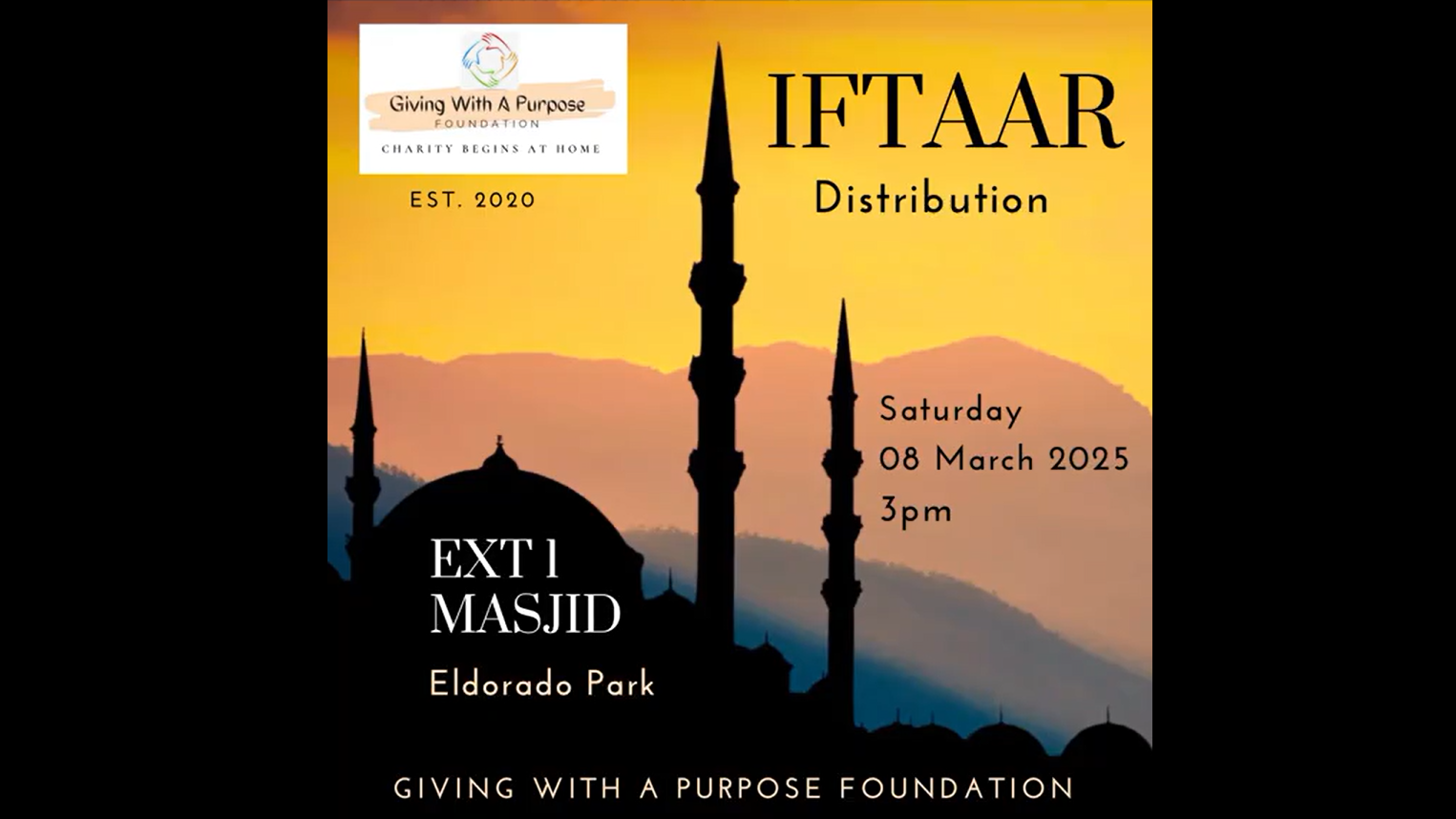 Iftaar Distribution - Part 1